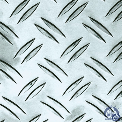 Рифлёный алюминиевый лист "Дуэт" 4х1200х3000 мм АМГ2Н2Р купить в Ульяновске