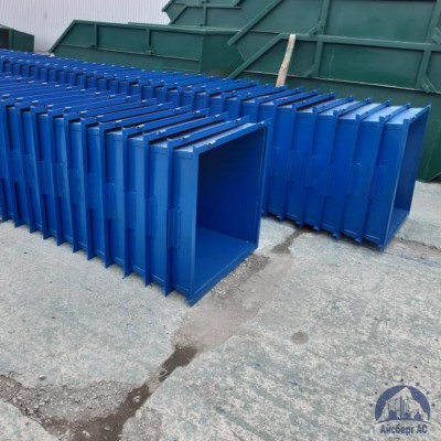 Контейнер металлический для мусора объём 1,1 м³ (евроформа)  купить в Ульяновске