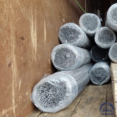 Сетка Рабица оцинкованная 20х20х2 мм в рулоне 1,5х10 м купить в Ульяновске
