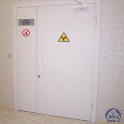 Рентгенозащитная алюминиевая дверь 1070х2080-1 мм купить в Ульяновске